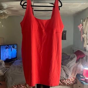 Fabletics Bold Red Dress NWT